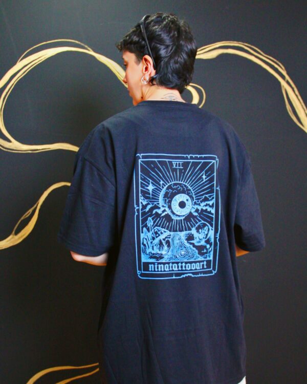 Evil Eye Tarot Serigraphy Print XXXL T-shirt